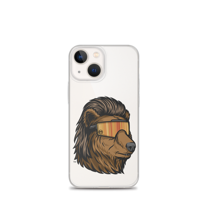 Bear Mullet iPhone Case - Clear