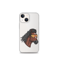 Horse Mullet iPhone Case - Clear