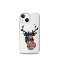 Deer Mullet USA 2.0 iPhone Case - Clear