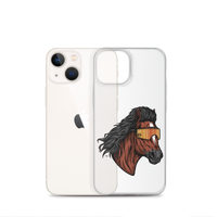 Horse Mullet iPhone Case - Clear