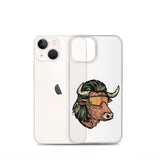 Bull Mullet iPhone Case - Clear