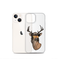 Deer Mullet 2.0 iPhone Case - Clear