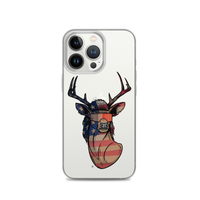 Deer Mullet USA 2.0 iPhone Case - Clear