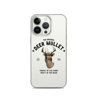 Deer Mullet Motto iPhone Case - Clear