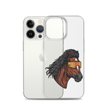 Horse Mullet iPhone Case - Clear