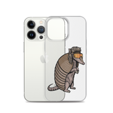 Armadillo Mullet iPhone Case - Clear