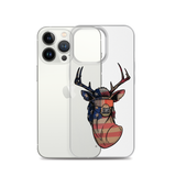 Deer Mullet USA 2.0 iPhone Case - Clear