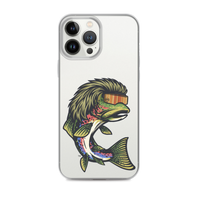 Trout Mullet iPhone Case - Clear