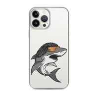 Shark Mullet iPhone Case - Clear