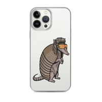 Armadillo Mullet iPhone Case - Clear