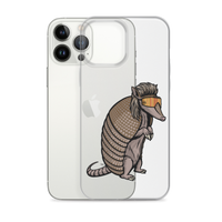 Armadillo Mullet iPhone Case - Clear