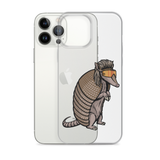 Armadillo Mullet iPhone Case - Clear