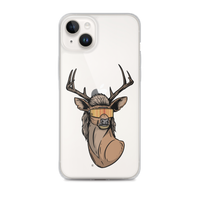 Deer Mullet 2.0 iPhone Case - Clear