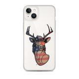 Deer Mullet USA 2.0 iPhone Case - Clear