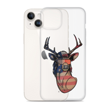 Deer Mullet USA 2.0 iPhone Case - Clear