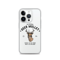 Deer Mullet Motto iPhone Case - Clear