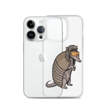 Armadillo Mullet iPhone Case - Clear