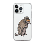 Armadillo Mullet iPhone Case - Clear