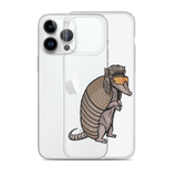 Armadillo Mullet iPhone Case - Clear