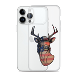 Deer Mullet USA 2.0 iPhone Case - Clear