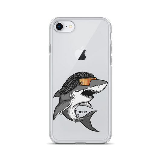 Shark Mullet iPhone Case - Clear