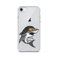 Shark Mullet iPhone Case - Clear