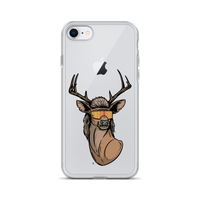 Deer Mullet 2.0 iPhone Case - Clear