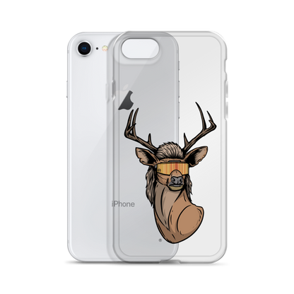 Deer Mullet 2.0 iPhone Case - Clear