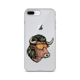 Bull Mullet iPhone Case - Clear