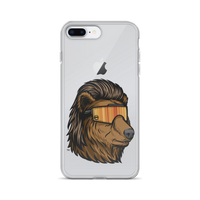 Bear Mullet iPhone Case - Clear