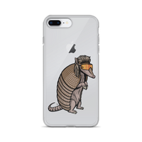 Armadillo Mullet iPhone Case - Clear