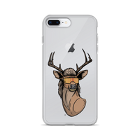 Deer Mullet 2.0 iPhone Case - Clear