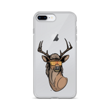 Deer Mullet 2.0 iPhone Case - Clear