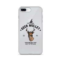 Deer Mullet Motto iPhone Case - Clear