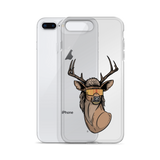 Deer Mullet 2.0 iPhone Case - Clear