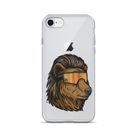 Bear Mullet iPhone Case - Clear