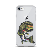 Trout Mullet iPhone Case - Clear