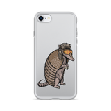 Armadillo Mullet iPhone Case - Clear