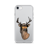 Deer Mullet 2.0 iPhone Case - Clear