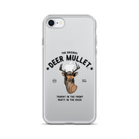 Deer Mullet Motto iPhone Case - Clear