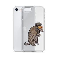 Armadillo Mullet iPhone Case - Clear