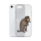 Armadillo Mullet iPhone Case - Clear