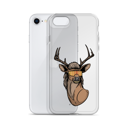 Deer Mullet 2.0 iPhone Case - Clear
