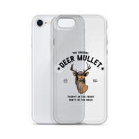 Deer Mullet Motto iPhone Case - Clear