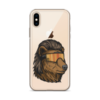 Bear Mullet iPhone Case - Clear