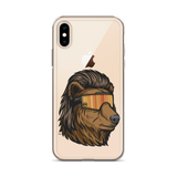 Bear Mullet iPhone Case - Clear