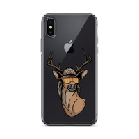 Deer Mullet 2.0 iPhone Case - Clear