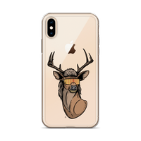 Deer Mullet 2.0 iPhone Case - Clear