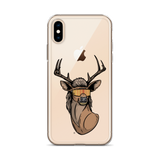 Deer Mullet 2.0 iPhone Case - Clear