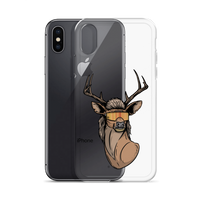 Deer Mullet 2.0 iPhone Case - Clear